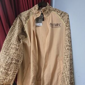Culture Tan Graphic Jacket